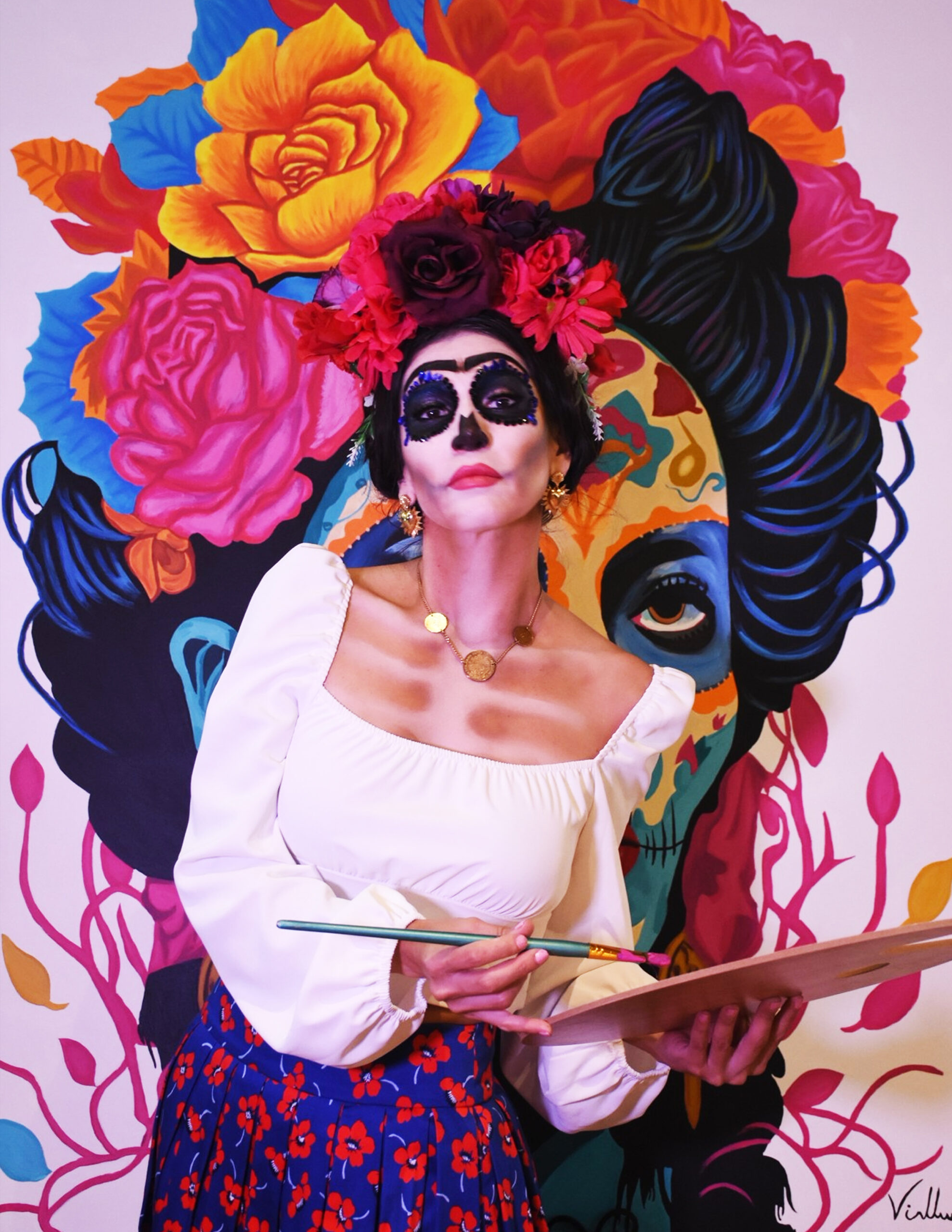 Kahlo, who suffered from polio as a child, nearly died in a bus accident as a teenager. She suffered multiple fractures of her spine, collarbone and ribs, a shattered pelvis, broken foot and a dislocated shoulder. She began to focus heavily on painting while recovering in a body cast. In her lifetime, she had 30 operations. 