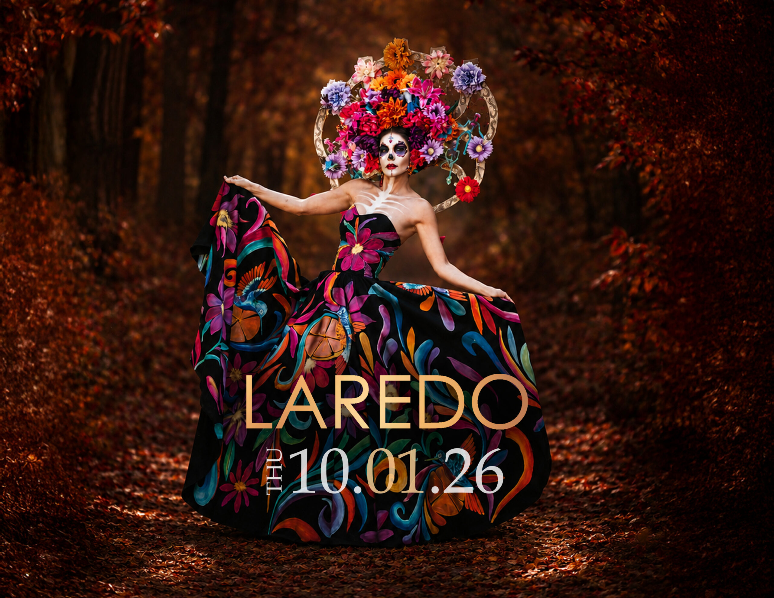 The Children’s Rehabilitation Institute TeletonUSA (CRIT) invites you to join us for Noche de Catrinas, its premier fundraising event in Laredo, benefiting children and families receiving life changing rehabilitation services. Join us on Wednesday, October 21, 2026, from 6:00 PM to 9:00 PM at Paseo Real Banquet Hall, 2335 Endeavor Drive, Laredo, Texas 78041, for an extraordinary evening featuring iLaCatrina®’s signature Día de los Muertos Live Experience.
