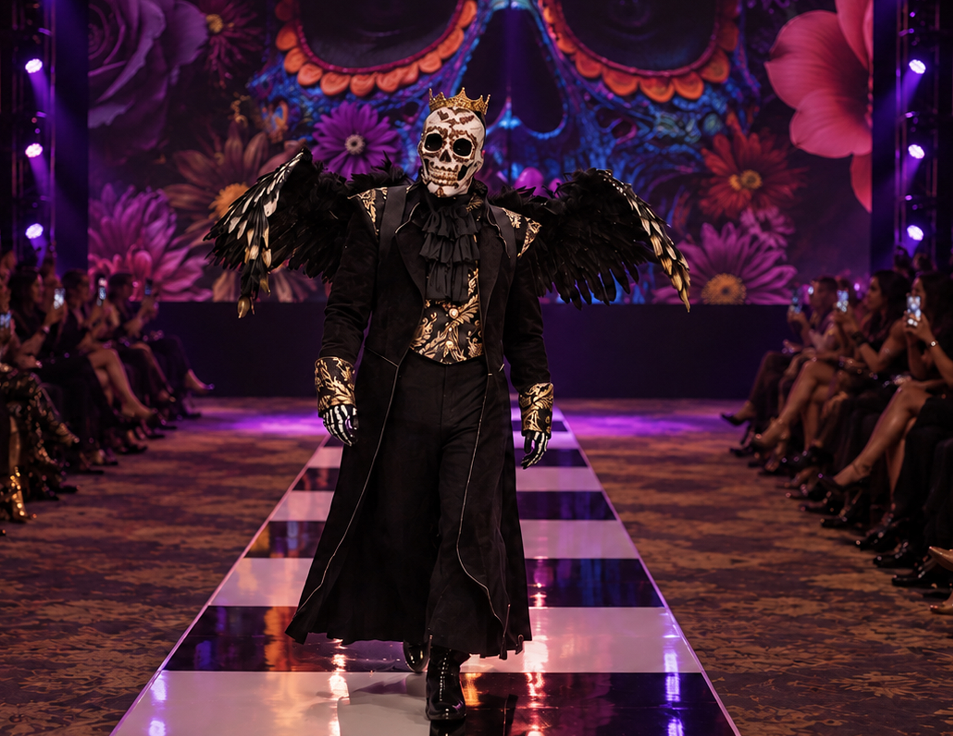 Special performances throughout the evening featuring William Prentiss, bringing the spirit and theatricality of Dรญa de los Muertos to The Monarch, alongside mezzo soprano Matilda de la Garza, whose live vocals will add a powerful musical dimension to the celebration.